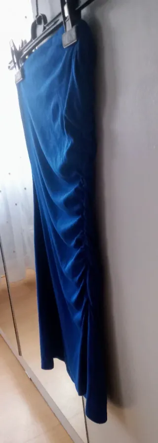 Vestido mini Bershka azul