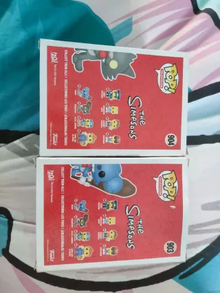 Funko Pop Itchy y Scratchy Simpsons 903 y 904