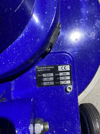 Máquina abrillantadora R-330 monofásica