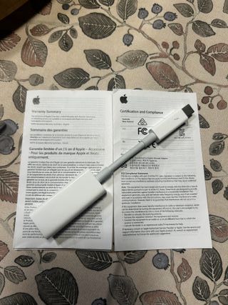 Adaptador Apple Thunderbolt a Ethernet Gigabit