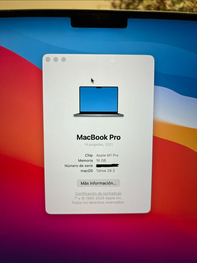 MacBook Pro M1 Pro - 16GB RAM + 512GB afbeelding 4