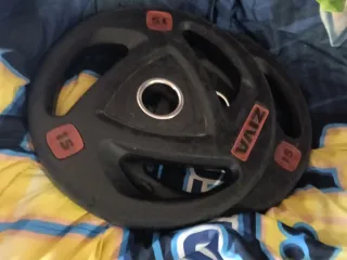 Discos de pesas ZIVA 15 kg (2 unidades)