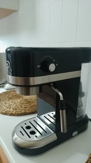 Cafetera Solac Espresso Negra