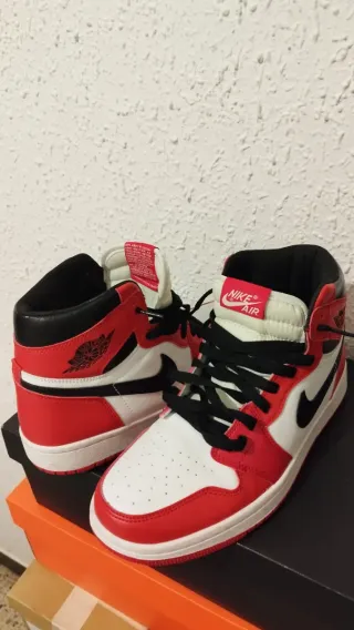 Zapatillas Baloncesto Jordam 1. Chicago Bulls T.42