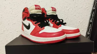 Zapatillas Baloncesto Jordam 1. Chicago Bulls T.42