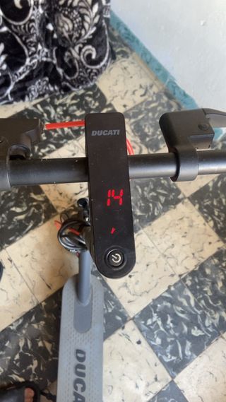 Patinete Eléctrico Ducati Tiene una falla