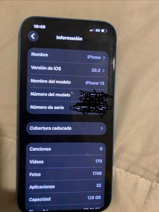 iPhone 13 Azul 128GB 94% Batería
