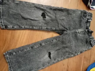 Set Jeans strappati bambina