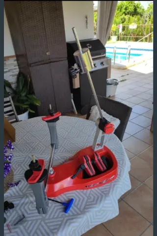 Máquina encordar raquetas tenis/bádminton