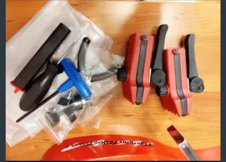 Máquina encordar raquetas tenis/bádminton