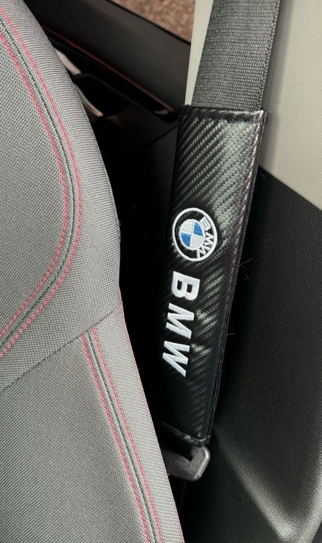 Bmw FUNDAS CINTURONES EMBLEMA BMW LOGO 2 Und