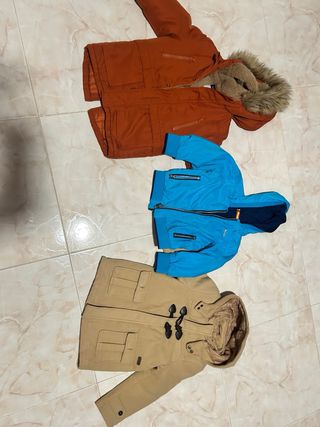 Lote 3 chaquetas niño 4 años