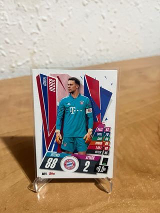 Lote Cartas Manuel Neuer Topps