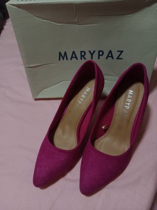Zapatos de tacón Marypaz rosa/morado