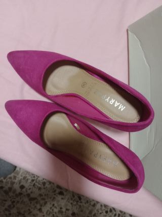 Zapatos de tacón Marypaz rosa/morado
