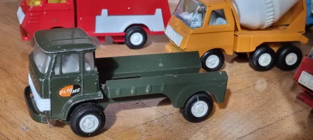 6 Camiones Mini Sansón y Playme