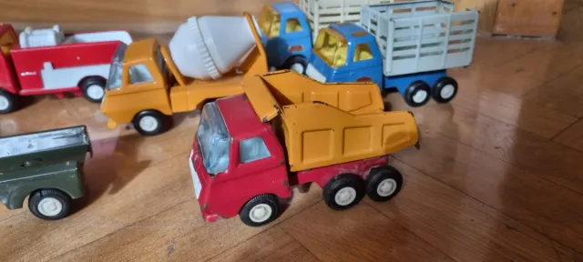 6 Camiones Mini Sansón y Playme