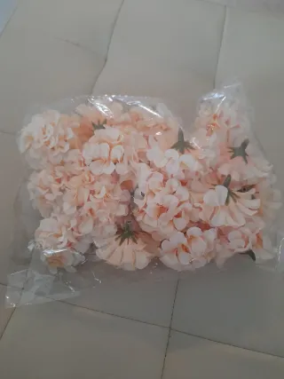 Teste boccioli fiori artificiali