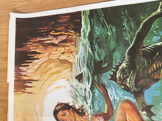 Póster original La Isla de los Hombres Peces