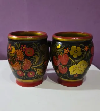 Set di 2 tazze russe