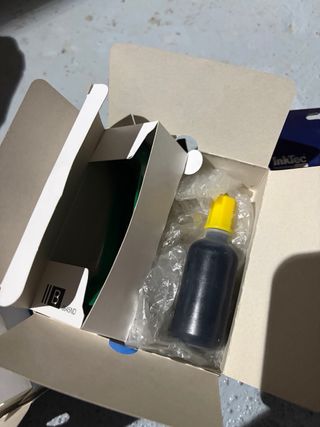 3 Scatole di Inchiostro InkTec Pigment per Stampanti Hewlett Packard