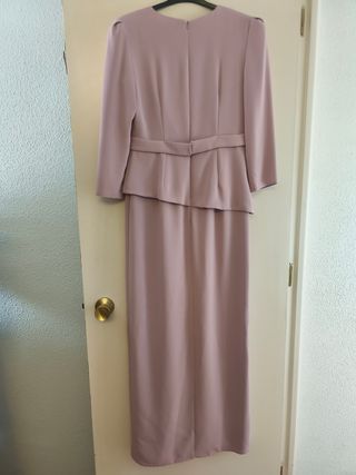 Vestido rosa palo, de Sonia Peña, talla 40/42