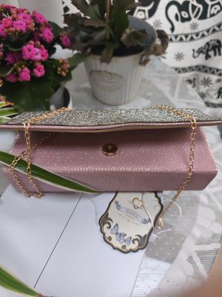 Vestido rosa palo, de Sonia Peña, talla 40/42