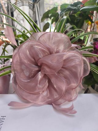 Vestido rosa palo, de Sonia Peña, talla 40/42