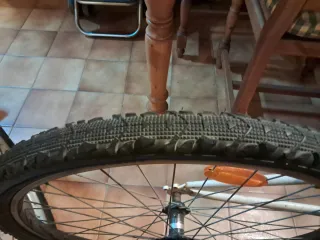 Bicicleta Decathlon Rockrider Blanca