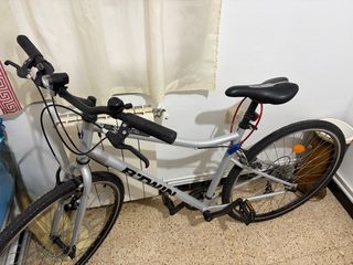 Bici B'TWIN Riverside 120 Plata