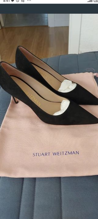 Zapatos STUART WEITZMAN tacón negros