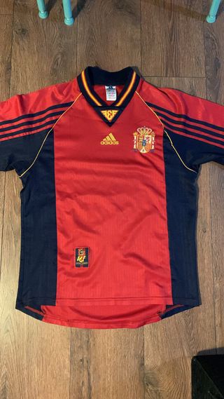 Camiseta vintage.Año98. Selección Española Adidas