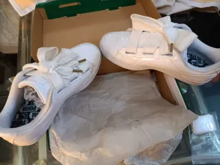 Zapatillas puma mujer blancas