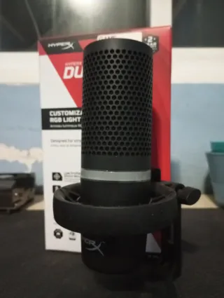 Micrófono HyperX Duocast RGB