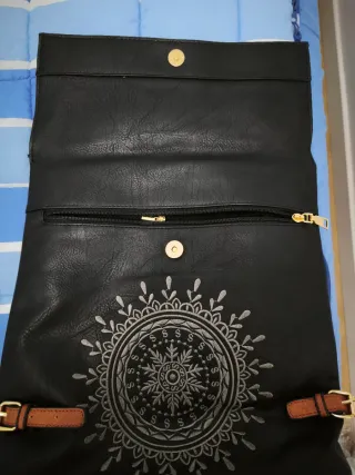 Bolso mochila piel mujer