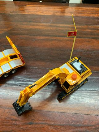 Juguete Power Horse Radio Control Excavadora Dumpe