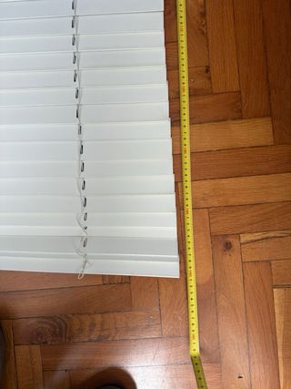 Estor Veneciano Blanco de ikea