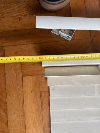 Estor Veneciano Blanco de ikea