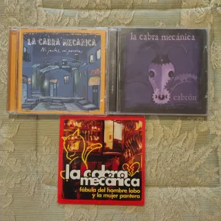 LOTE 2 CD Y CD SINGLE LA CABRA MECÁNICA