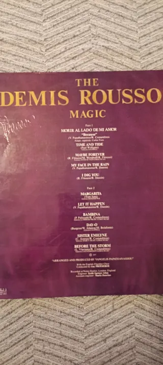 Vinilo Demis Roussos The Magic