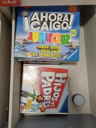 Lote de juegos de mesa y juguetes