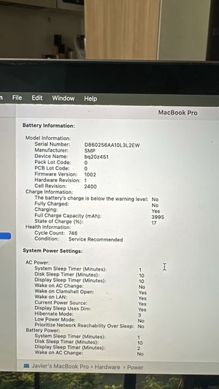 MacBook Pro Gris Espacial