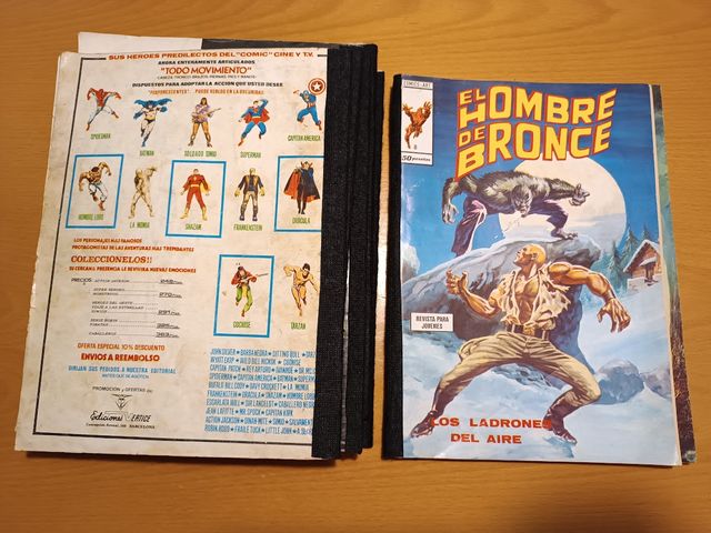 DOC SAVAGE, EL HOMBRE DE BRONCE, EDICIONES VERTICE