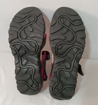 Sandalias Quechua Gris y Rosa