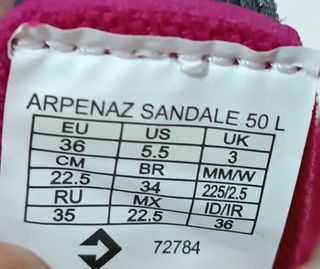 Sandalias Quechua Gris y Rosa