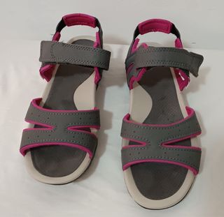 Sandalias Quechua Gris y Rosa