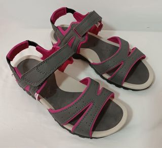 Sandalias Quechua Gris y Rosa