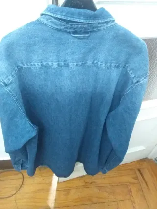 Camisa vaquera Zara Talla XL