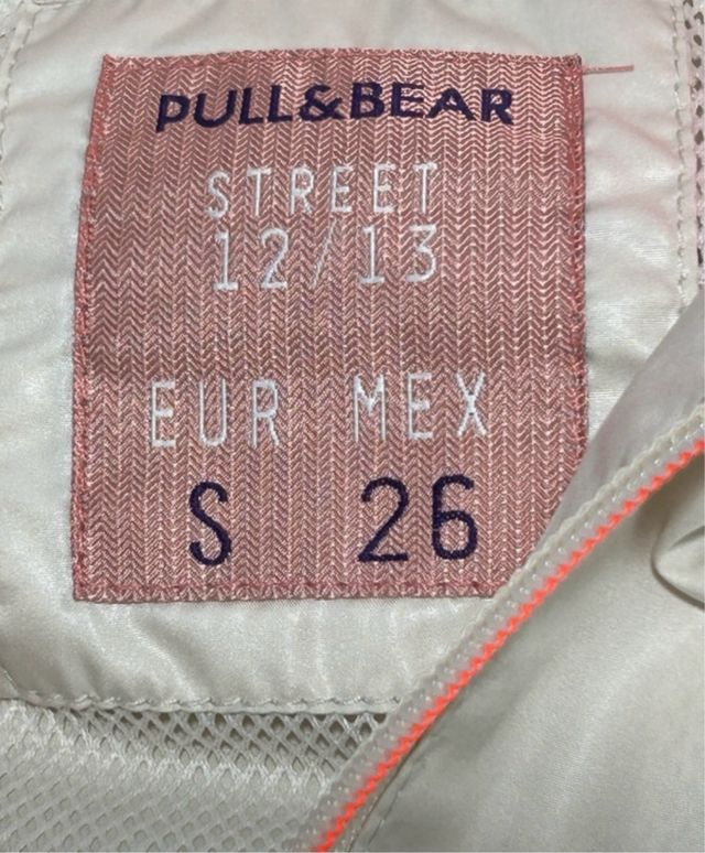 Pull&Bear cortavientos mujer Talla S
