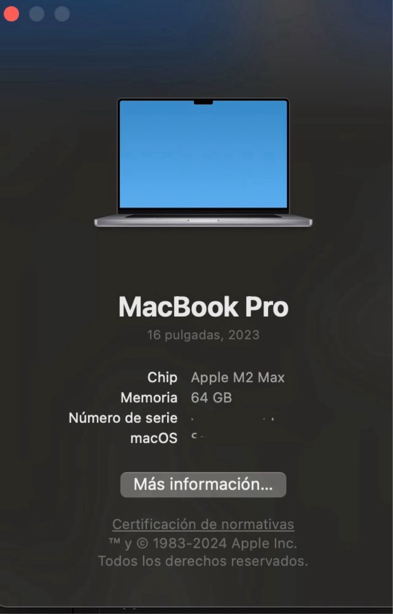 MacBook Pro M2 MAX 64GB afbeelding 5